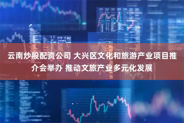 云南炒股配资公司 大兴区文化和旅游产业项目推介会举办 推动文旅产业多元化发展
